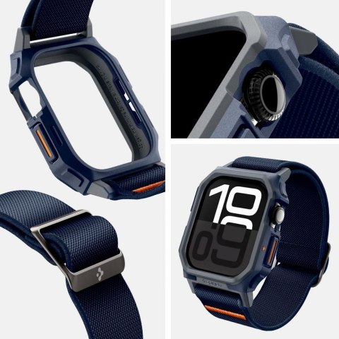 Futerał SPIGEN Lite Fit "PRO" do Apple Watch 10 (46 MM) navy blue