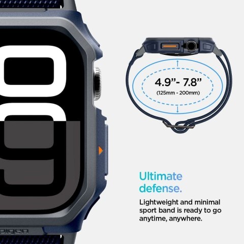 Futerał SPIGEN Lite Fit "PRO" do Apple Watch 10 (46 MM) navy blue