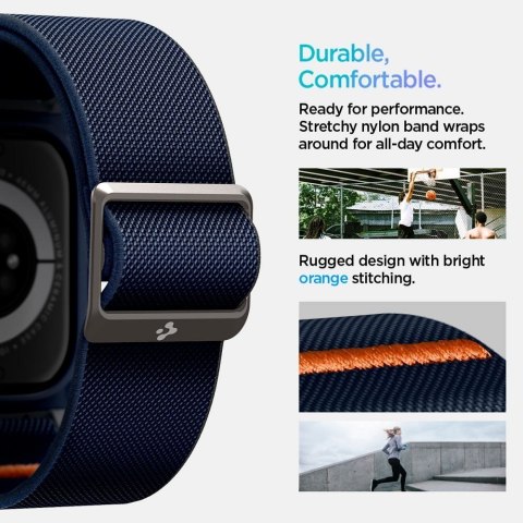 Futerał SPIGEN Lite Fit "PRO" do Apple Watch 10 (46 MM) navy blue