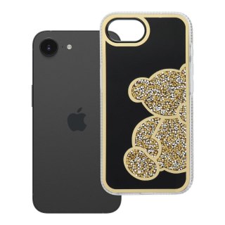Futerał TEDDY BEAR do IPHONE 16e (SE 4 2025) / 17e złoty