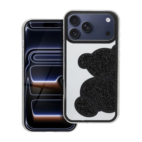 Futerał TEDDY BEAR do IPHONE 17 Pro Max czarny