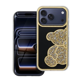 Futerał TEDDY BEAR do IPHONE 17 Pro złoty