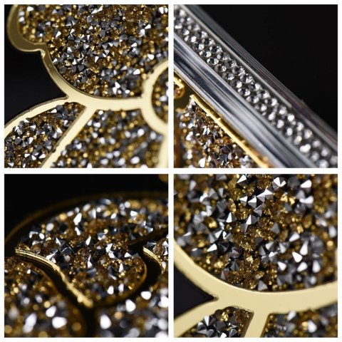 Futerał TEDDY BEAR do SAMSUNG A26 5G złoty