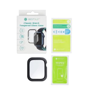 Futerał ochronny ze szkłem Bestsuit Flexible do Apple Watch 10/11 42mm - czarny