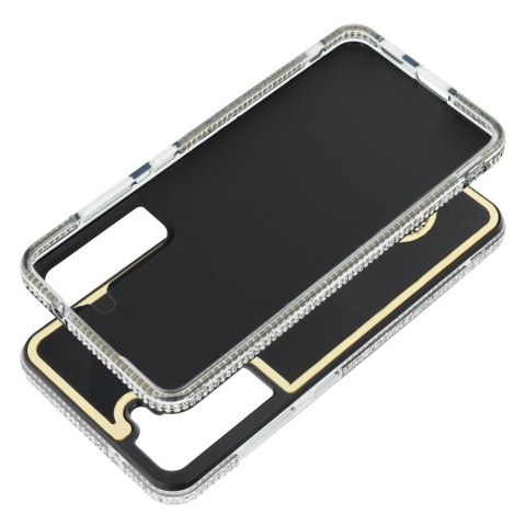 Futerał TEDDY BEAR do SAMSUNG S25 Ultra złoty