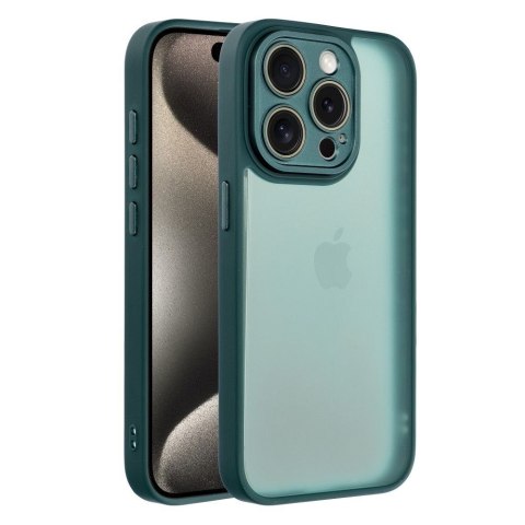 Futerał VARIETE do IPHONE 16e (SE 4 2025) / 17e ciemnozielony