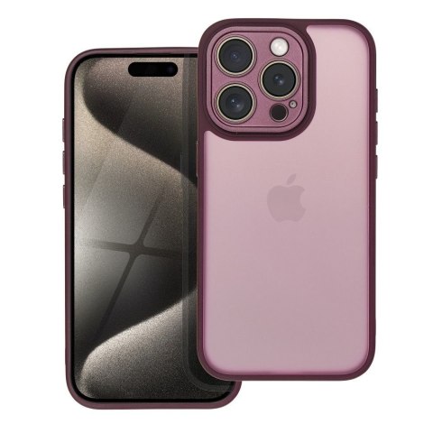 Futerał VARIETE do IPHONE 16e (SE 4 2025) / 17e purpurowy