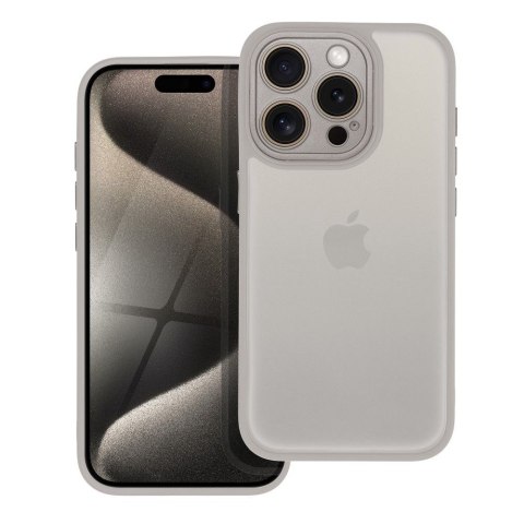 Futerał VARIETE do IPHONE 16e (SE 4 2025) / 17e stalowy
