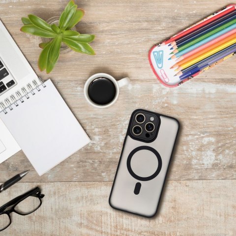 Futerał VARIETE MAG COVER kompatybilny z MagSafe do XIAOMI Redmi Note 15 4G / 5G czarny