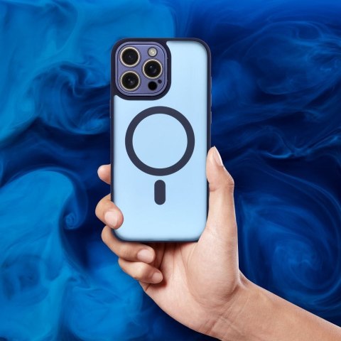 Futerał VARIETE MAG COVER kompatybilny z MagSafe do XIAOMI Redmi Note 15 4G / 5G granatowy