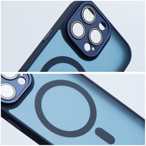 Futerał VARIETE MAG COVER kompatybilny z MagSafe do XIAOMI Redmi Note 15 4G / 5G granatowy