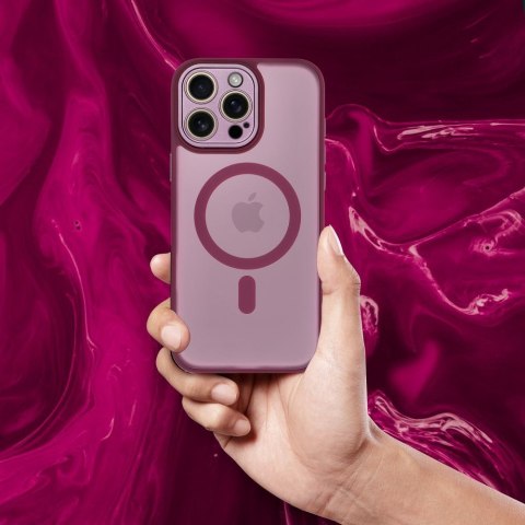 Futerał VARIETE MAG COVER kompatybilny z MagSafe do XIAOMI Redmi Note 15 Pro 4G fioletowy