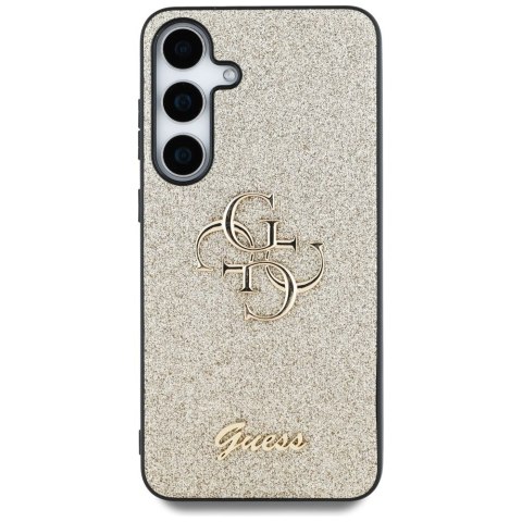 GUESS futerał do SAMSUNG S25 Plus GUHCS25MHG4SGD (Fixed Glitter Big 4G) złoty