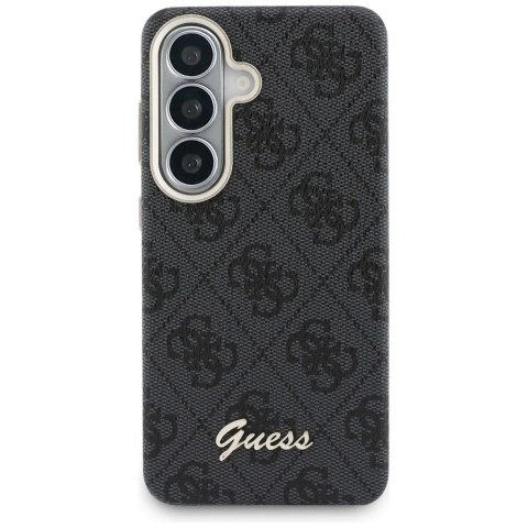 GUESS futerał do SAMSUNG S26 GUHMS26S5P4FWMSK (4G Script MagSafe) czarny