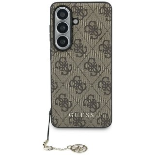 GUESS futerał do SAMSUNG S26 GUHMS26SGF4GBR (PU 4G Classic Logo with Charm) brązowy