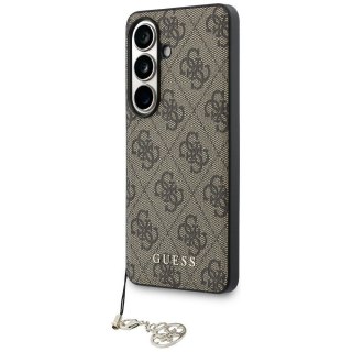 GUESS futerał do SAMSUNG S26 GUHMS26SGF4GBR (PU 4G Classic Logo with Charm) brązowy