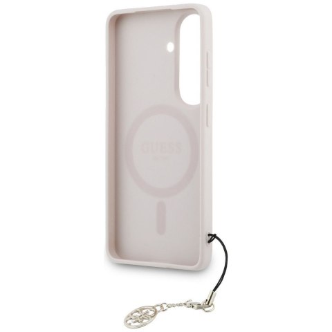 GUESS futerał do SAMSUNG S26 GUHMS26SGF4GPI (PU 4G Classic Logo with Charm) różowy
