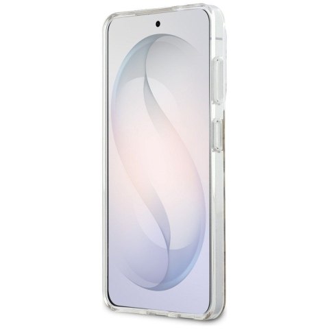 GUESS futerał do SAMSUNG S26 GUHMS26SHLEGTGLW (Magnetic IML Leopard Print Triangle) brązowy