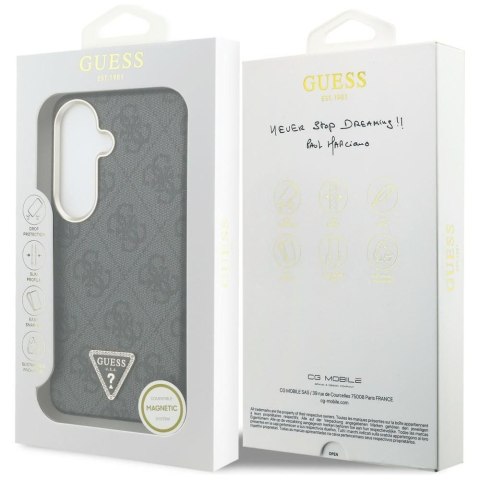 GUESS futerał do SAMSUNG S26 GUHMS26SP4GTDGMK (4G Triangle Logo MagSafe) czarny