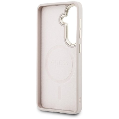 GUESS futerał do SAMSUNG S26 GUHMS26SP4MSEGCP (4G Embossed Ring MagSafe) różowy