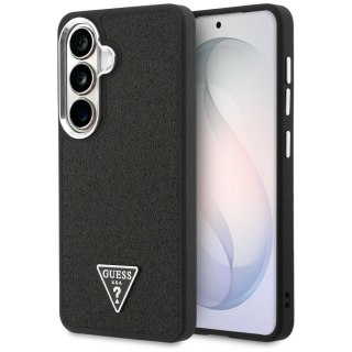 GUESS futerał do SAMSUNG S26 GUHMS26SPFGTSCMK (Fixed Glitter Triangle MagSafe) czarny
