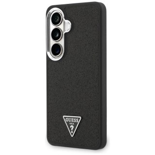GUESS futerał do SAMSUNG S26 GUHMS26SPFGTSCMK (Fixed Glitter Triangle MagSafe) czarny