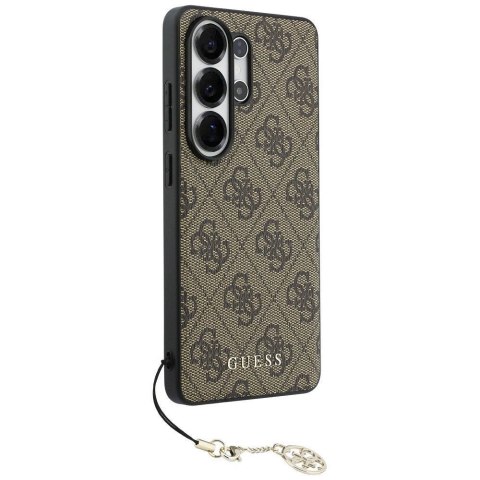 GUESS futerał do SAMSUNG S26 Ultra GUHMS26LGF4GBR (PU 4G Classic Logo with Charm) brązowy