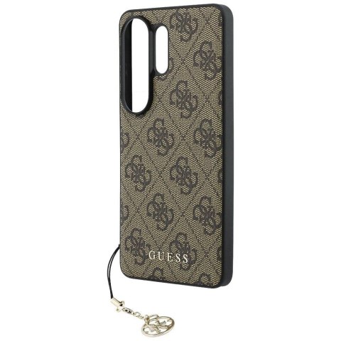 GUESS futerał do SAMSUNG S26 Ultra GUHMS26LGF4GBR (PU 4G Classic Logo with Charm) brązowy