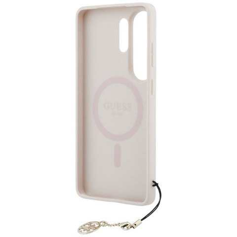 GUESS futerał do SAMSUNG S26 Ultra GUHMS26LGF4GPI (PU 4G Classic Logo with Charm) różowy