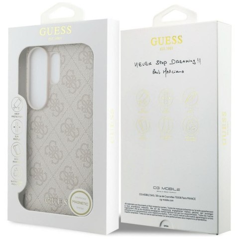GUESS futerał do SAMSUNG S26 Ultra GUHMS26LGF4GPI (PU 4G Classic Logo with Charm) różowy