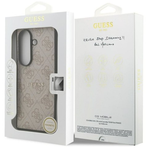 GUESS futerał do SAMSUNG Z Fold7 GUHMZFD7P4MSEGCP (Magnetic 4G PU W/ Classic) różowy