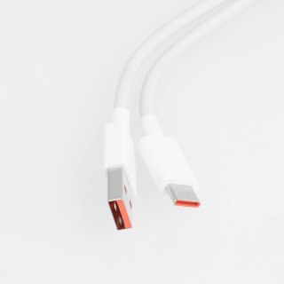 Kabel USB A do USB C XIAOMI 6A 1 m bulk biały