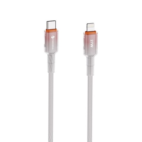 Kabel USB C do Lightning Forcell F-Energy PD 3A 27W Gradient 1 m C356 biały