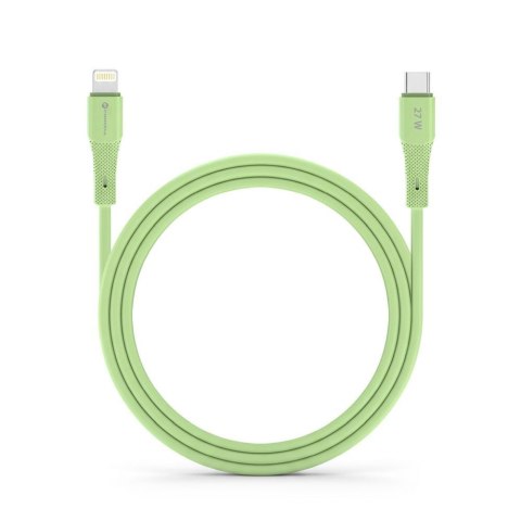 Kabel USB C do Lightning Forcell F-Energy PD 3A 27W Silicone 1 m C346 zielony