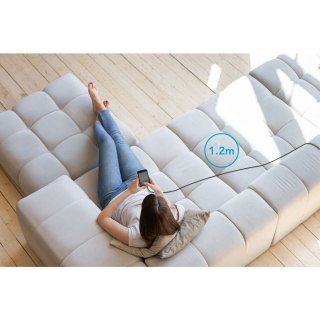 Kabel USB C do Lightning VEGER PD 3A 27W 1,2 m CL01 czarny