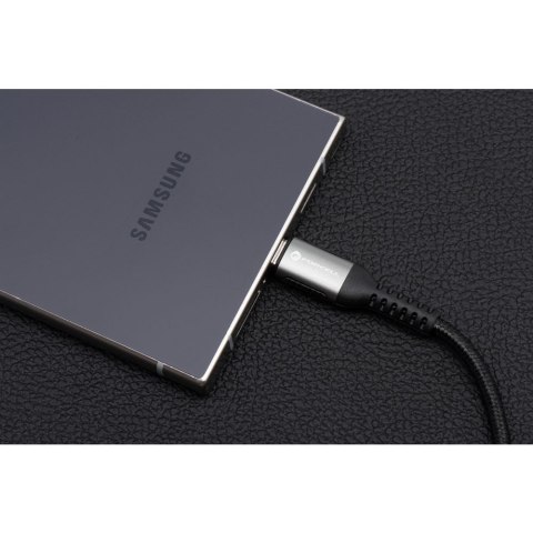 Kabel USB C do USB C Forcell F-Energy QC4.0 PD 5A 100W Cafule 2 m C260 czarny