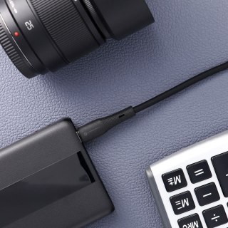 Kabel USB C do USB C Forcell F-Energy QC4.0 PD 5A 100W Silicone 1 m C347 czarny