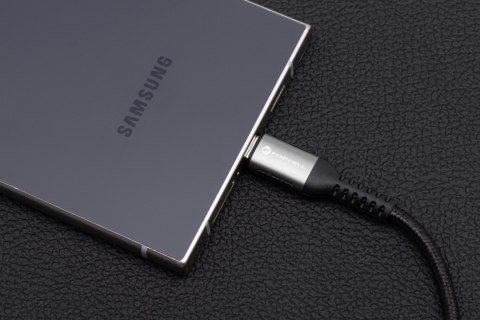 Kabel USB C do USB C Forcell F-Energy QC4.0 PD 5A 240W Cafule 2 m C263 czarny