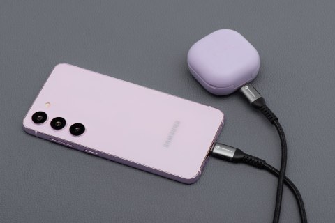 Kabel USB C do USB C Forcell F-Energy QC4.0 PD 5A 240W Cafule 2 m C263 czarny