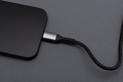 Kabel USB C do USB C Forcell F-Energy QC4.0 PD 5A 240W Cafule 2 m C263 czarny