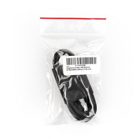 Kabel USB C do USB C Motorola 6,5A 1 m SC18D24968 bulk czarny