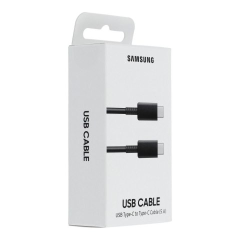Kabel USB C do USB C Samsung 5A 1 m EP-DN975BBEGWW blister czarny