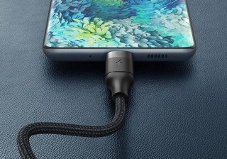 Kabel USB C do USB C VEGER PD 5A 100W 1,5 m CC02 czarny