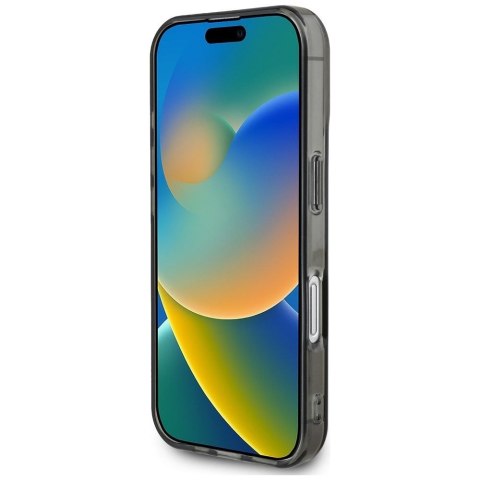 KARL LAGERFELD futerał do IPHONE 16 Pro KLHCP16LHKHDCELK (IML Rhinestones S K Head) czarny