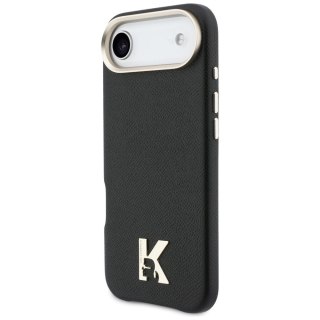 KARL LAGERFELD futerał do IPHONE 17 Air kompatybilny z MagSafe KLHMP17M5PGFKHGK (PU FW W/ KHead Logo) czarny