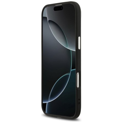 KARL LAGERFELD futerał do IPHONE 17 Air kompatybilny z MagSafe KLHMP17MPSMLRKCK (PU K&C PINS) czarny