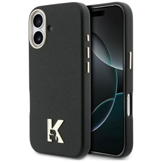 KARL LAGERFELD futerał do IPHONE 17 kompatybilny z MagSafe KLHMP17S5PGFKHGK (PU FW W/ KHead Logo) czarny