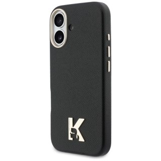 KARL LAGERFELD futerał do IPHONE 17 kompatybilny z MagSafe KLHMP17S5PGFKHGK (PU FW W/ KHead Logo) czarny