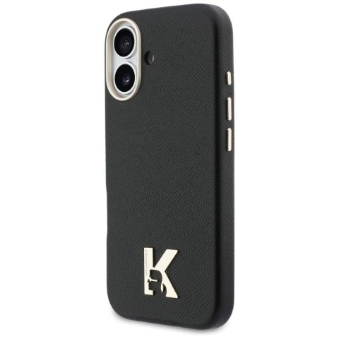 KARL LAGERFELD futerał do IPHONE 17 kompatybilny z MagSafe KLHMP17S5PGFKHGK (PU FW W/ KHead Logo) czarny