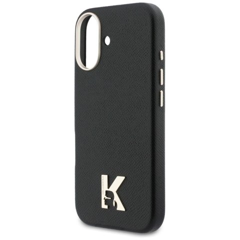 KARL LAGERFELD futerał do IPHONE 17 kompatybilny z MagSafe KLHMP17S5PGFKHGK (PU FW W/ KHead Logo) czarny